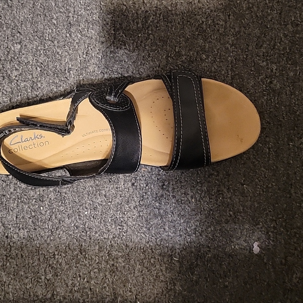 Black and Tan Sandal